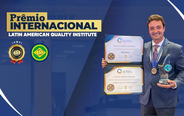 Grupo Sempre Sorrindo conquistou mais um Prêmio Internacional