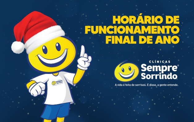Horário especial de funcionamento no final de ano